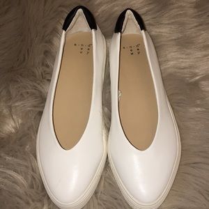 A new day white flats